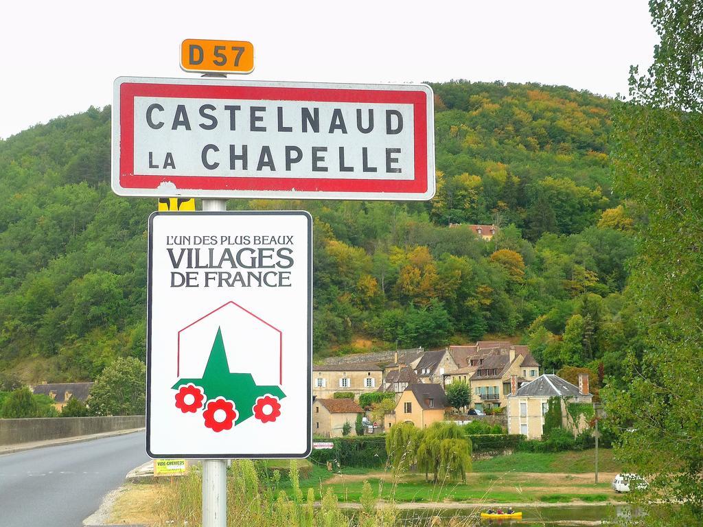 Au Pied Du Chateau - 5 A 11 Personnes - Baignade-Canoe-Piste Cyclable A 100 M Castelnaud La Chapelle Ngoại thất bức ảnh